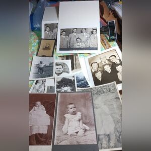 Vintage Black and White Photographs Collection